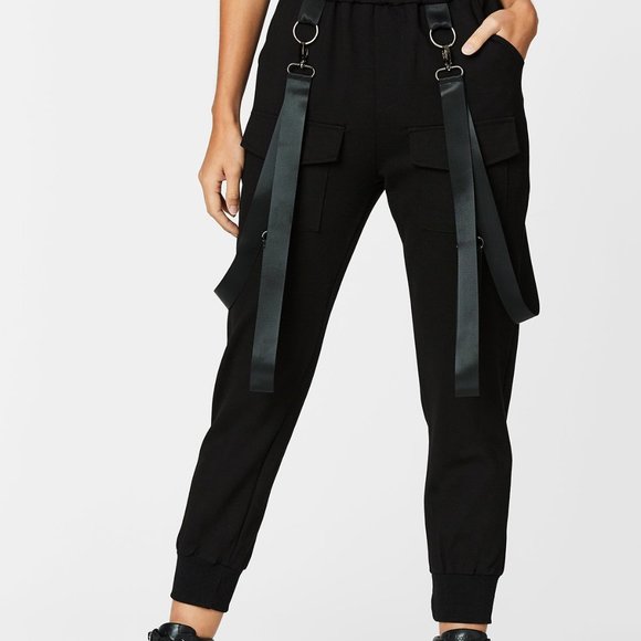 Carmar Black Harness Cargo Joggers - Picture 5 of 5